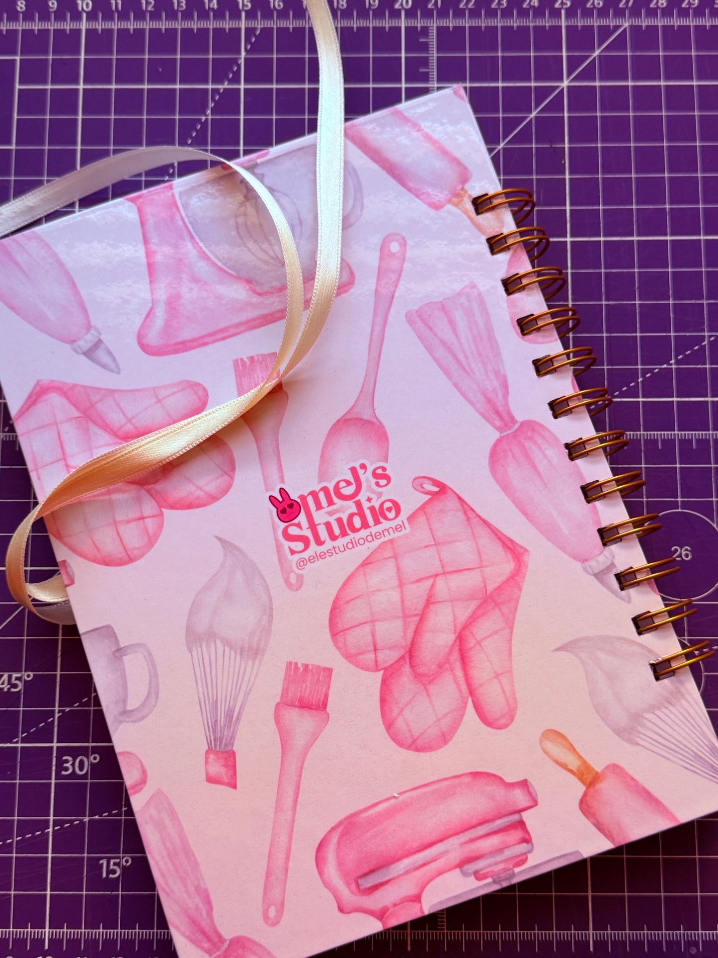 Kit Digital Agenda de Recetas: Plantilla Editable Canva + Video Paso a Paso de Armado