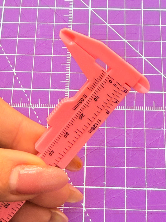 ✨📏 Regla Deslizante de Doble Escala – Métrica y Pulgada 📏✨