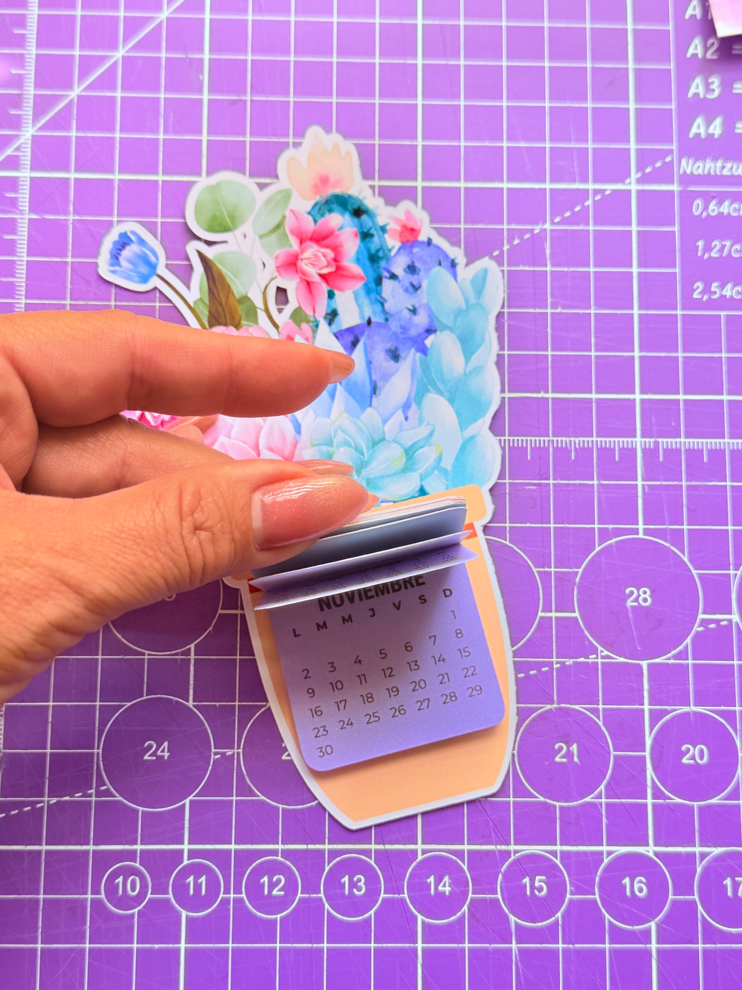 🌵✨ Calendario Colección Cactus & Suculentas – Archivo Digital y Físico 💚📆