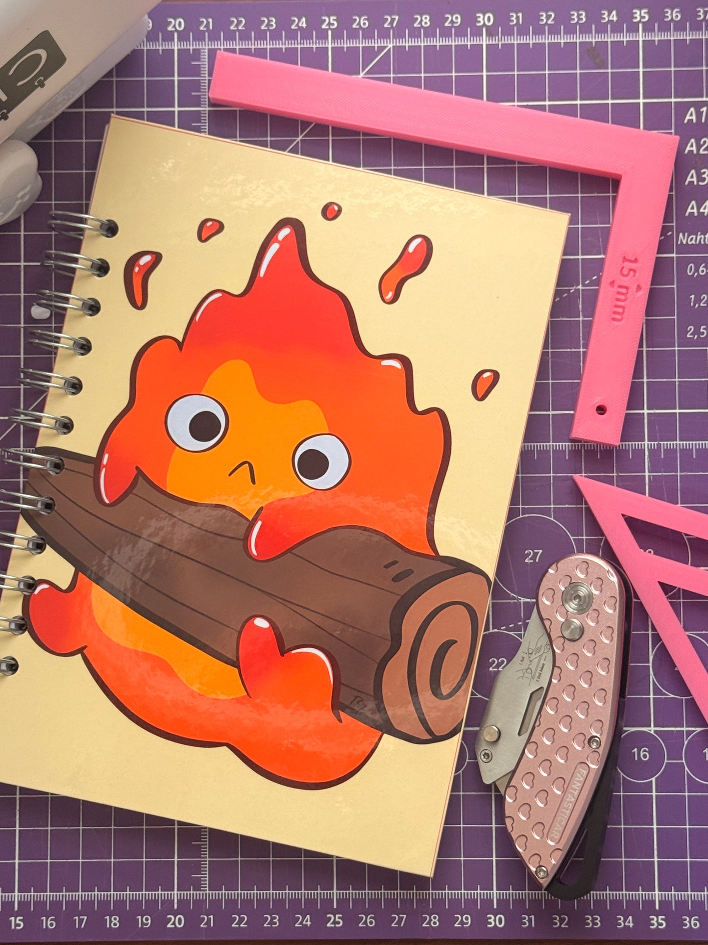 ✨🔥 Agenda Calcifer – Física  🔥✨