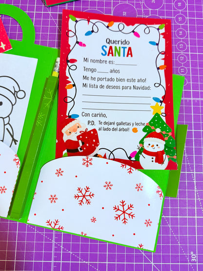 🎄✨ Kit Carta para Santa – Versión Física ✨🎄