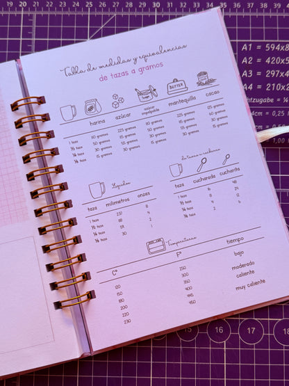 Recetario "Mis Recetas Favoritas" - Versión Física 📦