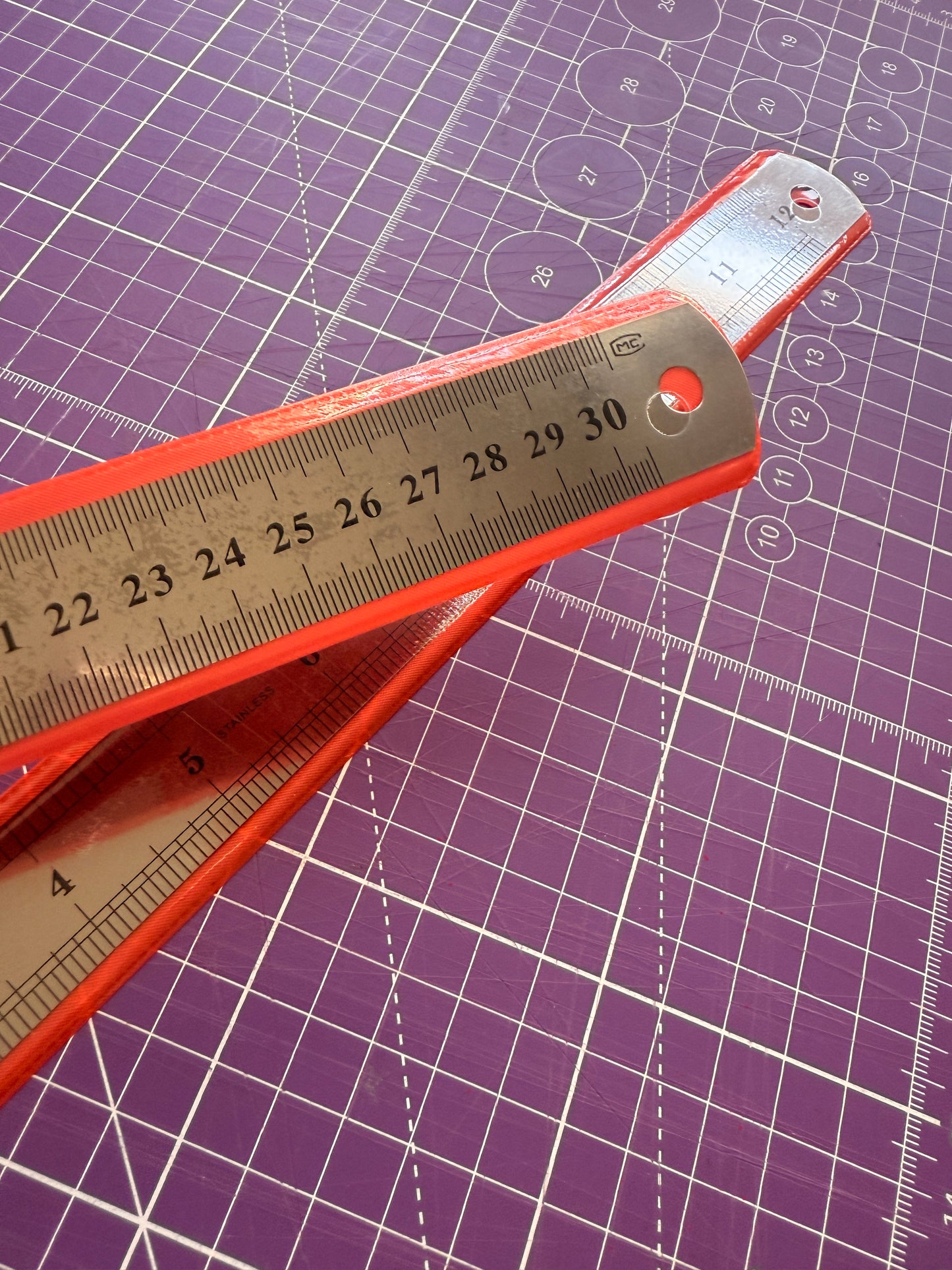 📏✨ Regla de acero inoxidable 30 cm