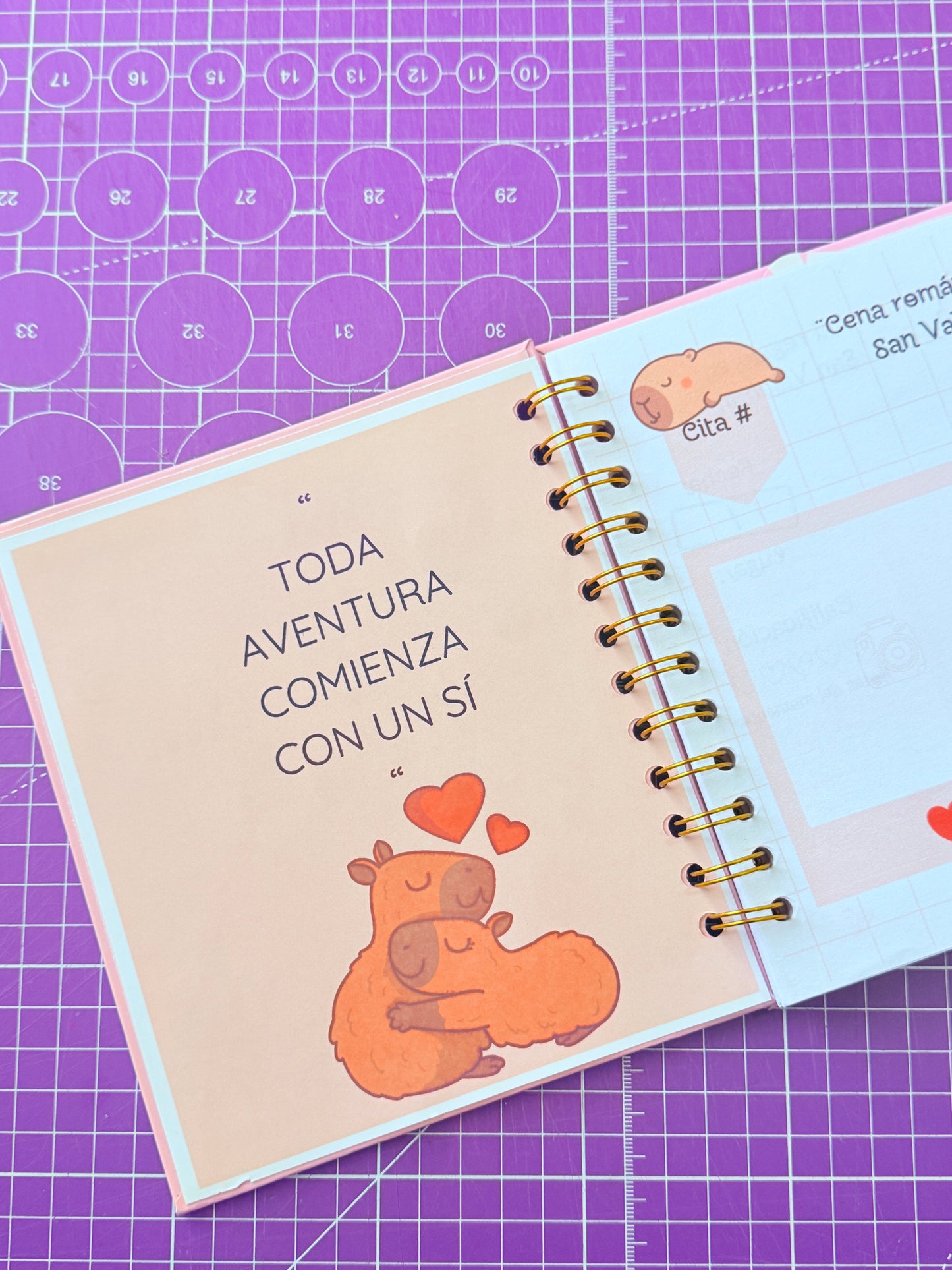 🦦💞 Álbum Digital “100 Citas Juntos” – Versión Capibara ✨