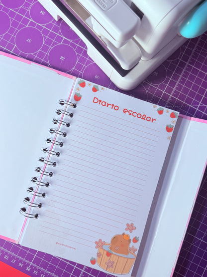 📒✨ Agenda Media Carta con Solapa ✨📒