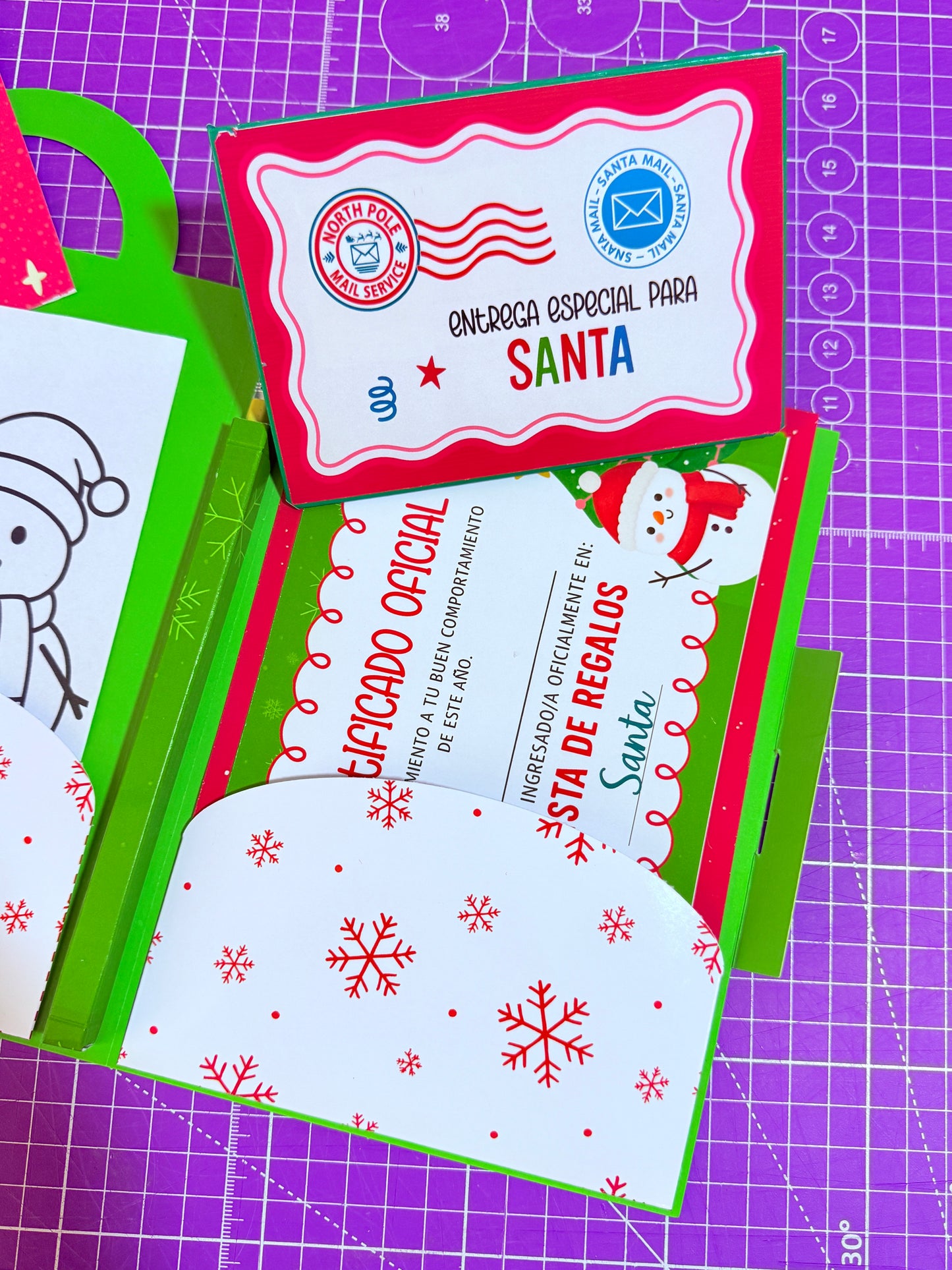 🎄✨ Kit Carta para Santa – Versión Física ✨🎄