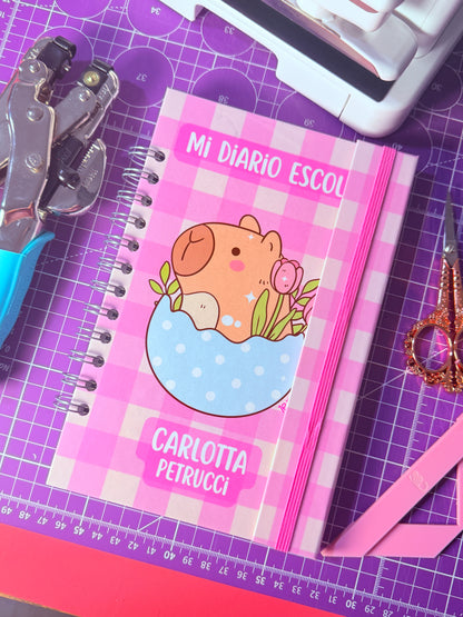 📒✨ Agenda Media Carta con Solapa ✨📒