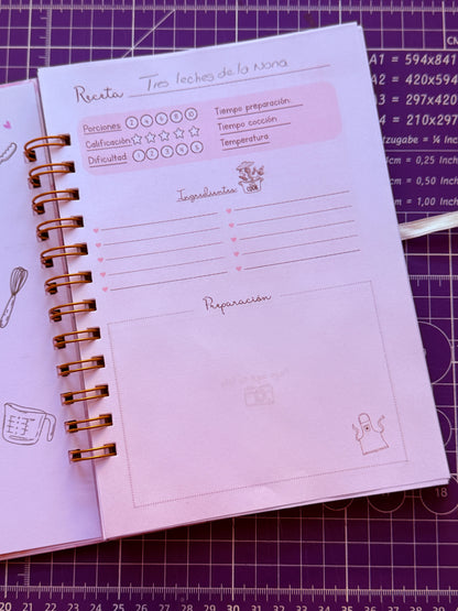 Recetario "Mis Recetas Favoritas" - Versión Física 📦