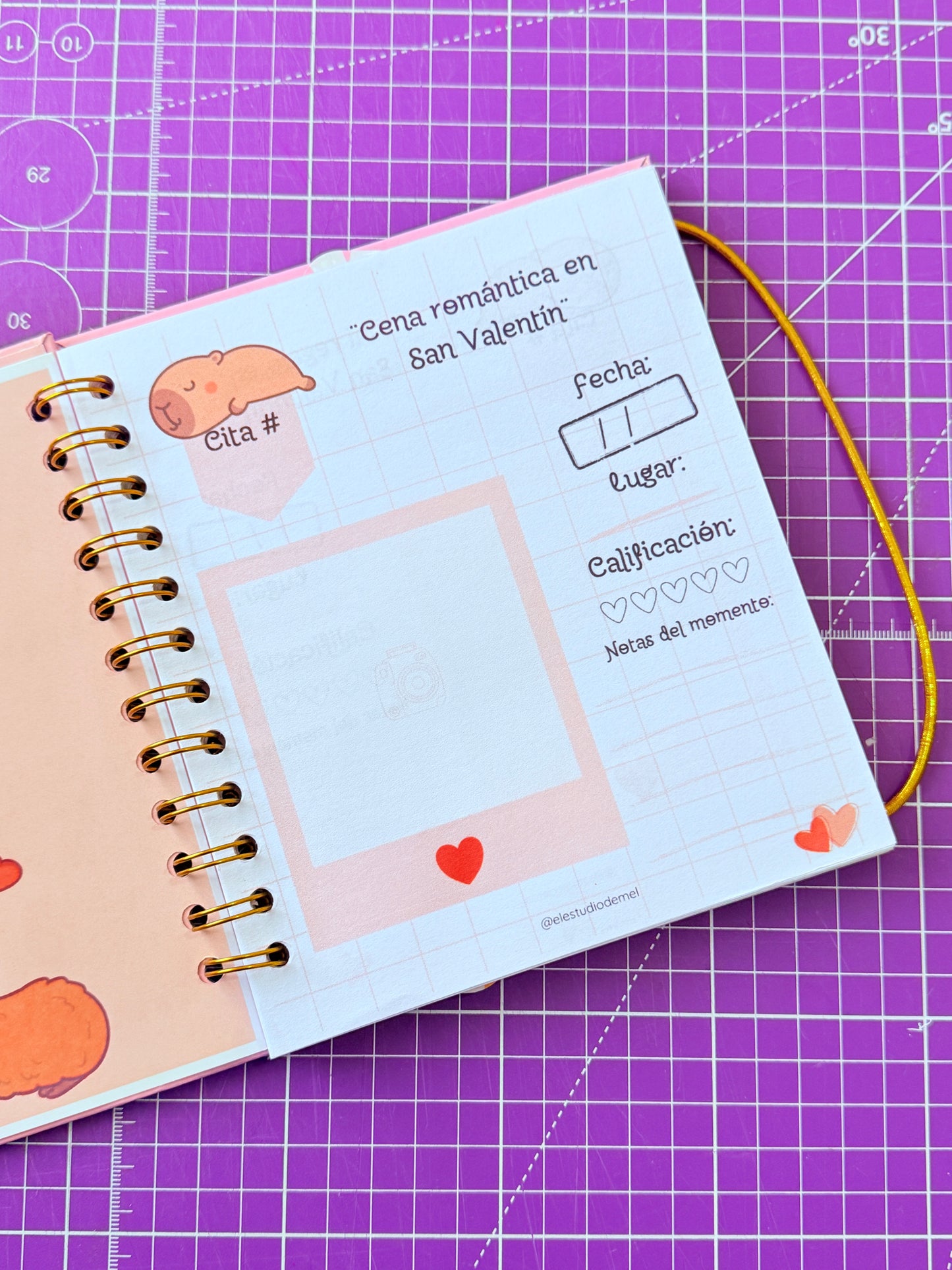 🦦💞 Álbum Digital “100 Citas Juntos” – Versión Capibara ✨