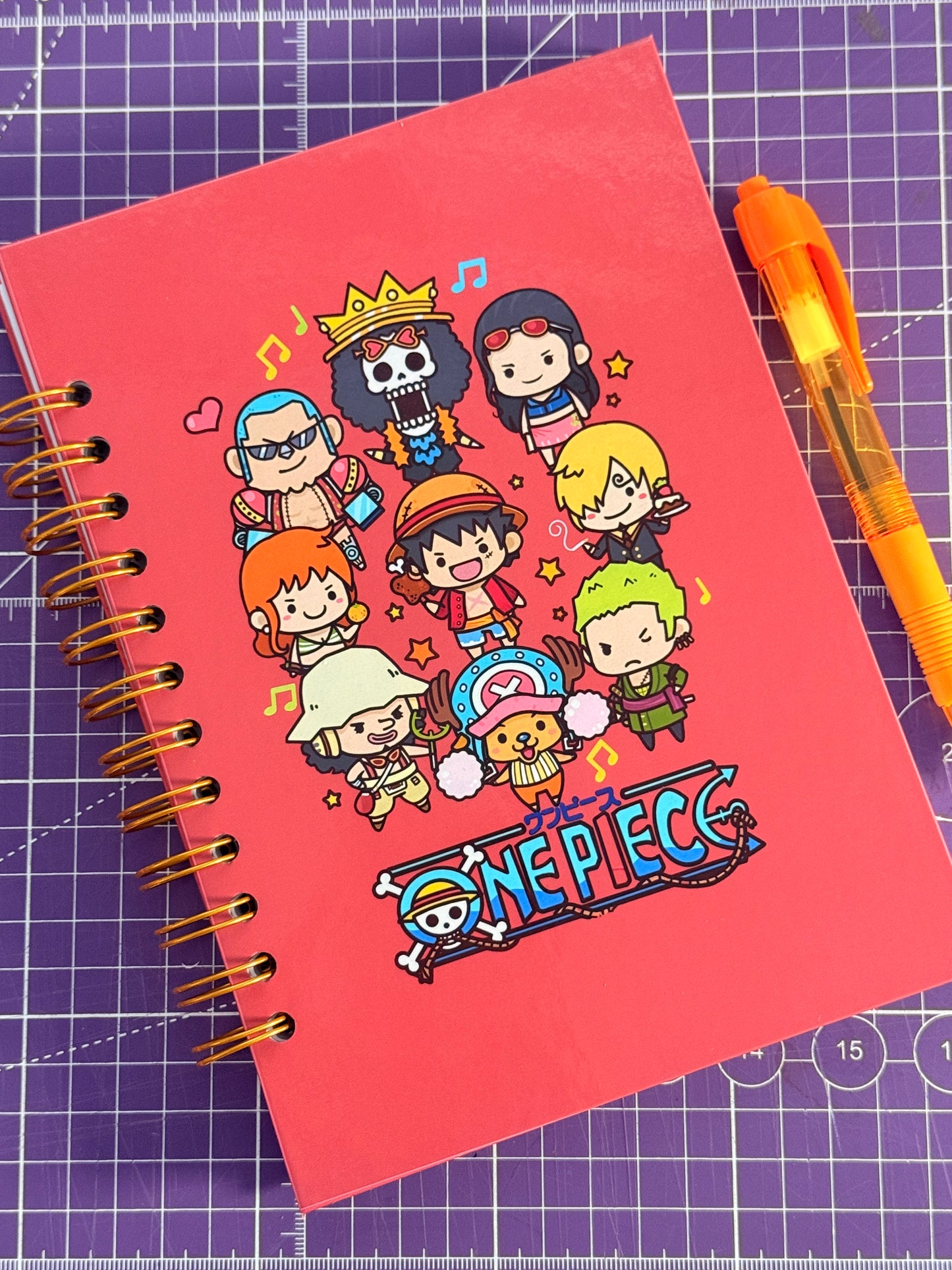 ☠️✨ Agenda Física One Piece – A6 ✨☠️