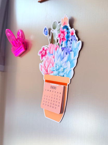 🌵✨ Calendario Colección Cactus & Suculentas – Archivo Digital y Físico 💚📆