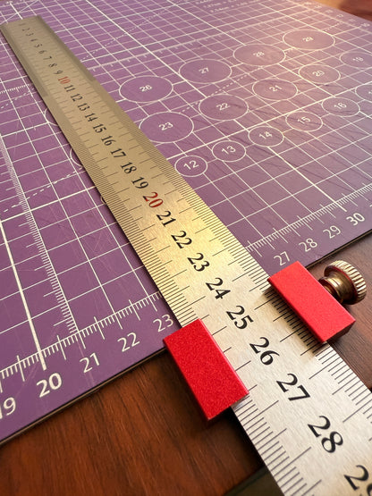 📏✨ Regla con calibrador de 40 cm