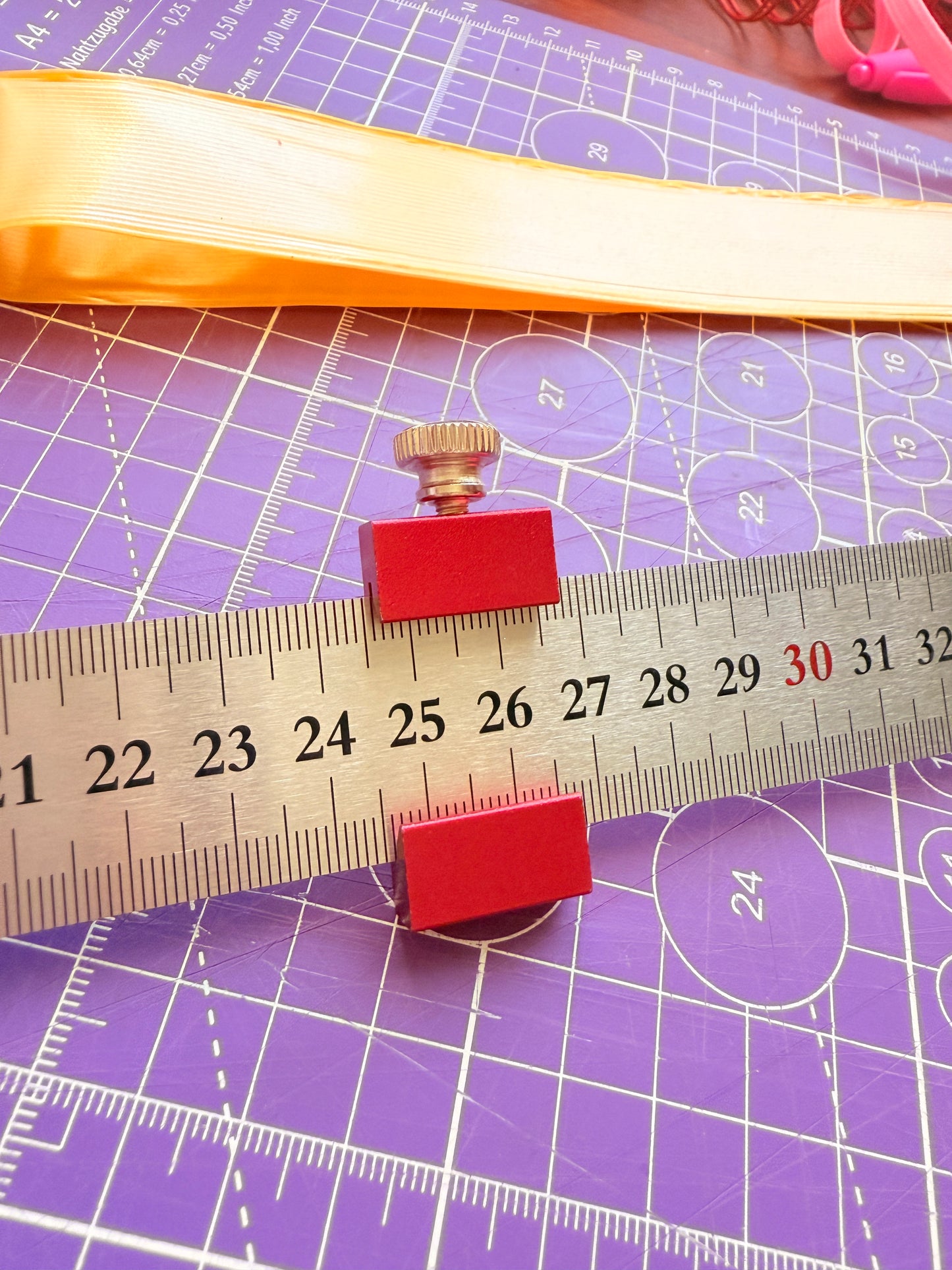 📏✨ Regla con calibrador de 40 cm