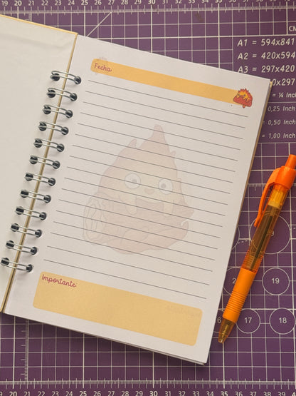 ✨🔥 Agenda Calcifer – Física  🔥✨