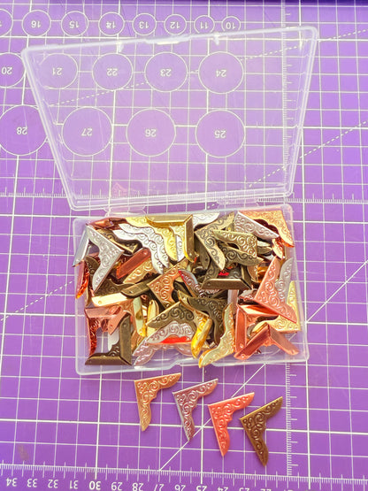 📎✨ Protectores de esquinas para portadas