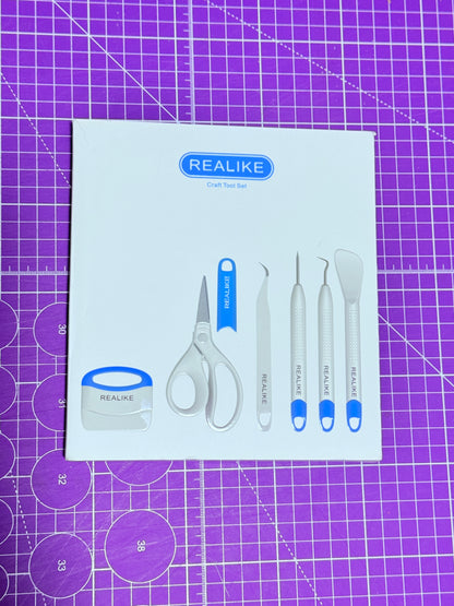 🎨✨ Kit Básico para Vinilo – 6 Piezas 🛠️💖
