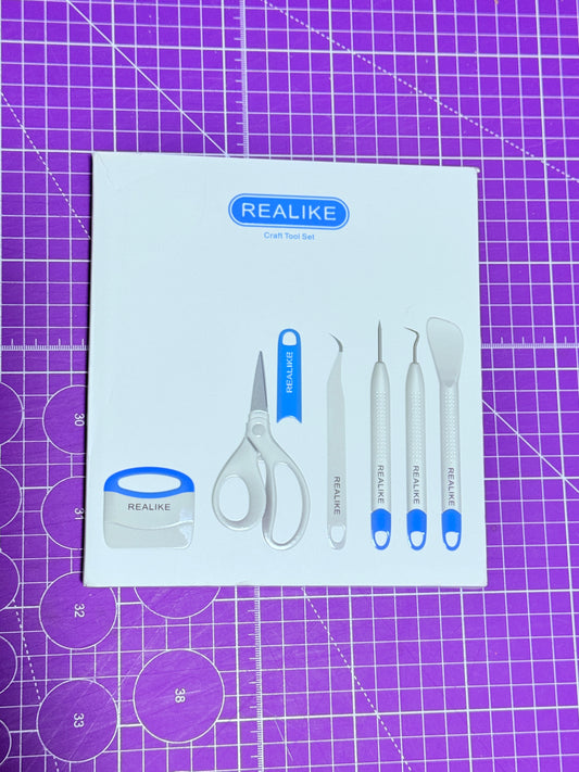 🎨✨ Kit Básico para Vinilo – 6 Piezas 🛠️💖