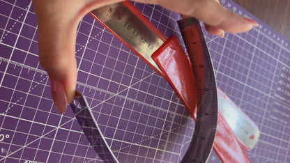 📏✨ Regla de acero inoxidable 30 cm